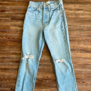 Madewell Classic Straight Jeans